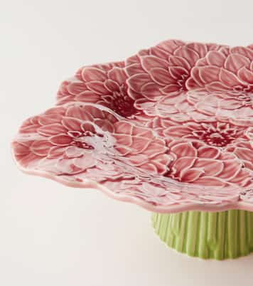 Maria Flor Small earthenware cake stand | Bordallo Pinheiro