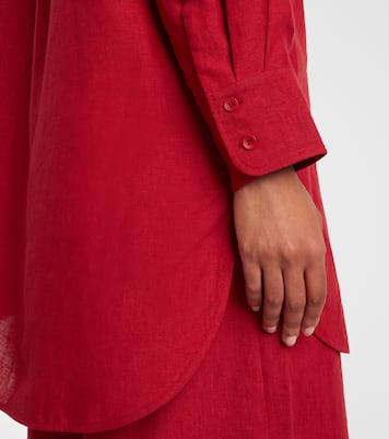 Mignonette oversized linen shirt  | Eres