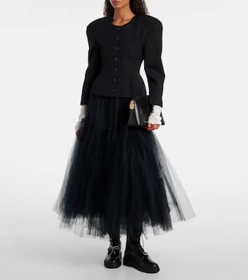 Averi bow-detail leather lace-up boots | Jimmy Choo