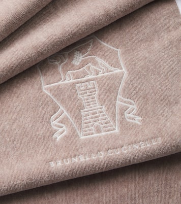 منشفة من القطن التيري بلوغو | Brunello Cucinelli