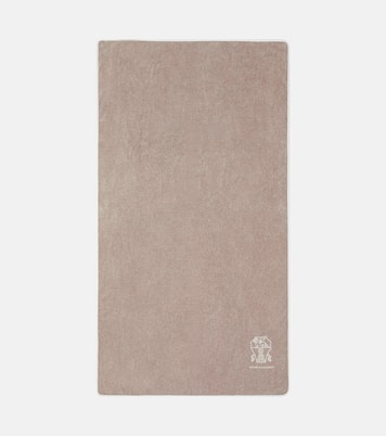 منشفة من القطن التيري بلوغو | Brunello Cucinelli