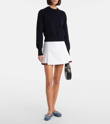 Ballerinas Gucci Horsebit GG aus Denim | Gucci