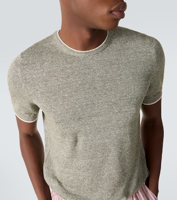 Linen and cotton sweater | Fedeli