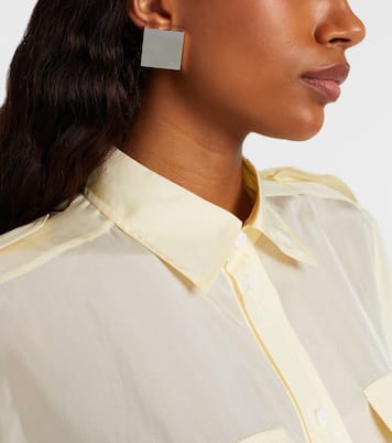 Sterling silver earrings | Phoebe Philo