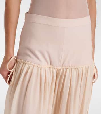 Weite Mid-Rise-Hose | Nensi Dojaka