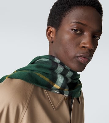 Burberry Check cashmere scarf | Burberry