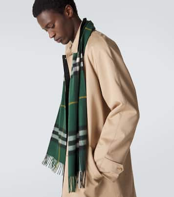 Burberry Check cashmere scarf | Burberry