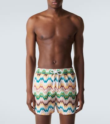Zigzag swim trunks  | Missoni