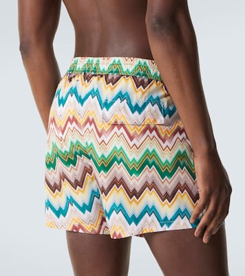 Zigzag swim trunks  | Missoni