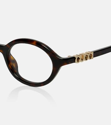Signoria oval glasses | Gucci