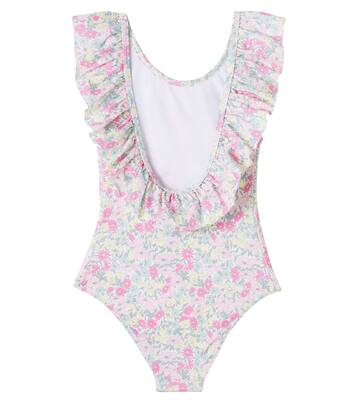 Floral ruffled swimsuit | Tartine et Chocolat