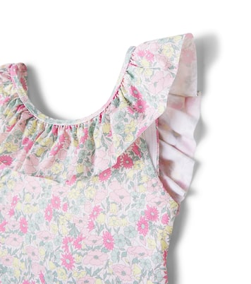 Floral ruffled swimsuit | Tartine et Chocolat