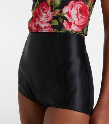 Satin micro shorts | Dolce&Gabbana
