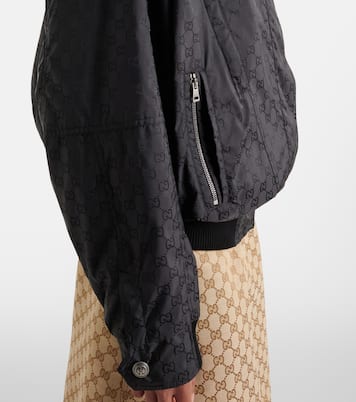 GG cotton-trimmed jacket | Gucci