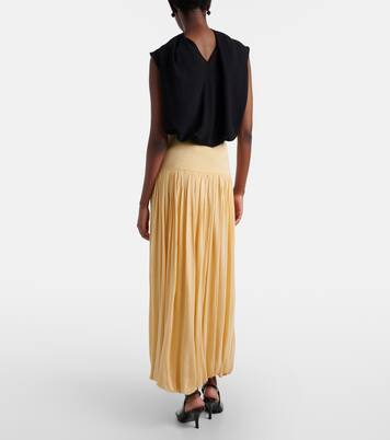 Jupe midi en jersey | Toteme