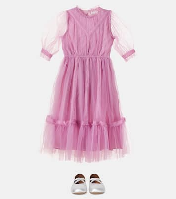 Donna lace-trimmed tulle dress | C'era Una Volta