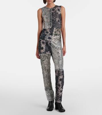 Sequined patchwork top | Maison Margiela
