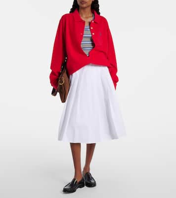 Polohemd aus Baumwoll-Piqué | Prada