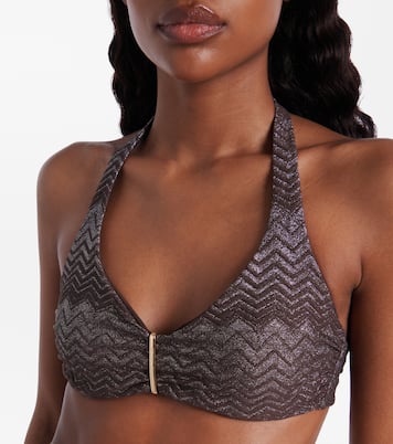 Provence halterneck bikini top | Melissa Odabash