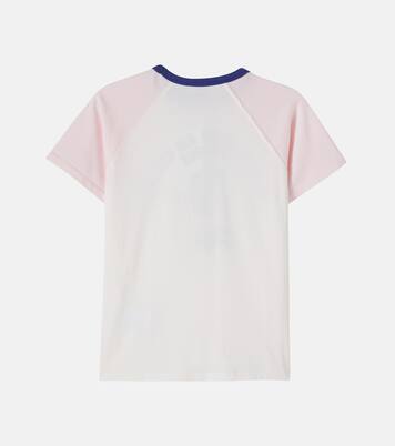 x Kitsuné Lulu printed cotton jersey T-shirt | Bonpoint