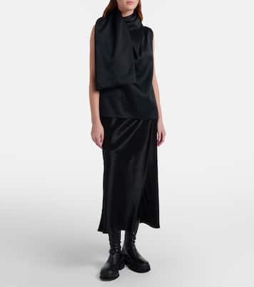 Cuissardes Fallon en cuir | Khaite