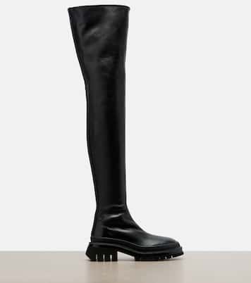 Cuissardes Fallon en cuir | Khaite