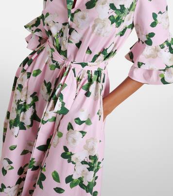 Abito chemisier in misto cotone | Carolina Herrera