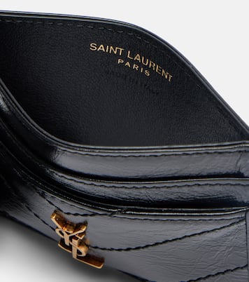 Tarjetero Niki de charol | Saint Laurent