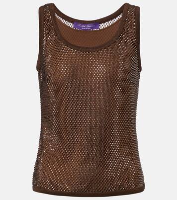 Melony embellished top | Ralph Lauren Collection