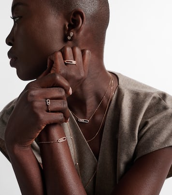 Ring Baby Move aus 18kt Roségold mit Diamanten | Messika