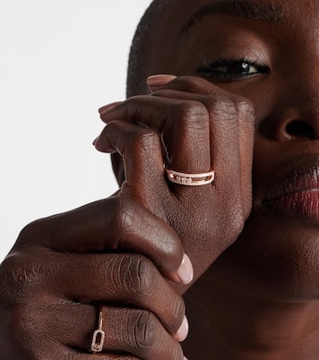 Ring Baby Move aus 18kt Roségold mit Diamanten | Messika