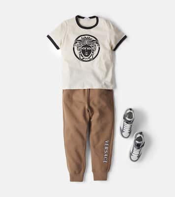 Medusa cotton jersey T-shirt | Versace Kids