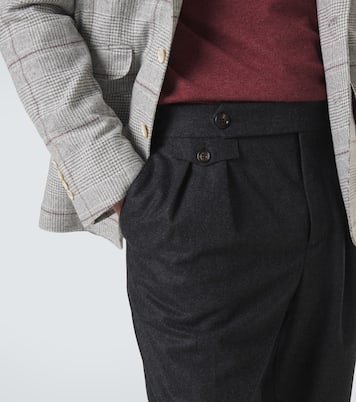 울 슬림 팬츠 | Brunello Cucinelli