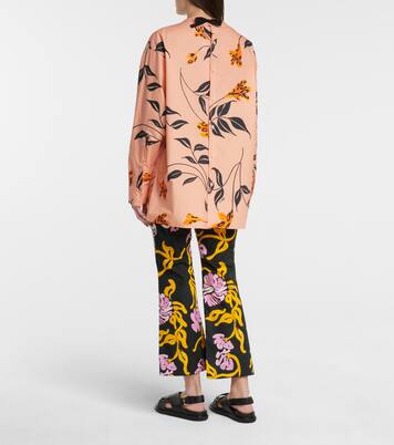 Chemise en coton à fleurs | Marni