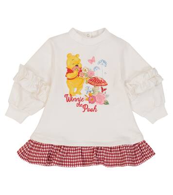 x Disney® Baby cotton sweatshirt dress | Monnalisa