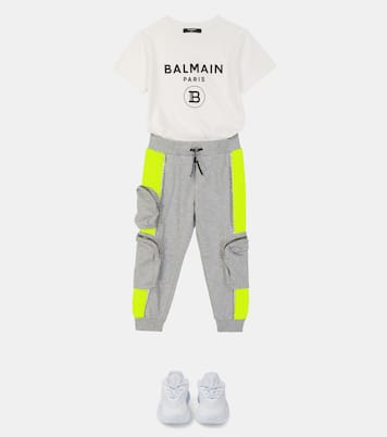 Cotton cargo pants | Balmain Kids