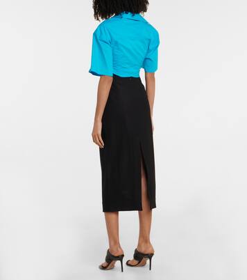 Chemise raccourcie La Chemise Capri | Jacquemus