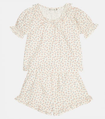 Judah floral cotton shorts | The New Society