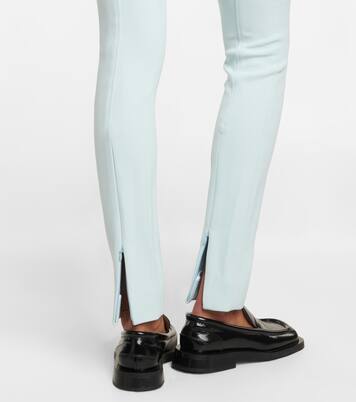 High-Rise-Hose aus Crêpe | Proenza Schouler