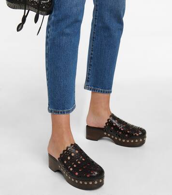 Clogs aus Leder | Alaïa