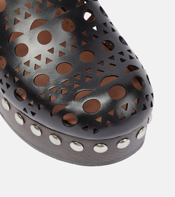 Clogs aus Leder | Alaïa