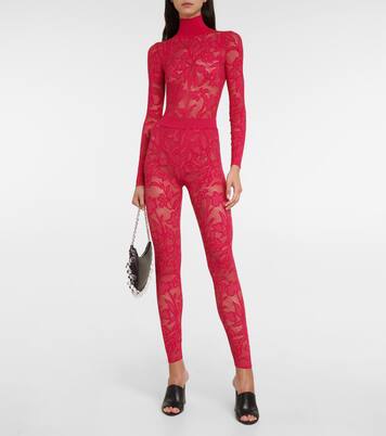 Leggings aus Spitze | Alaïa