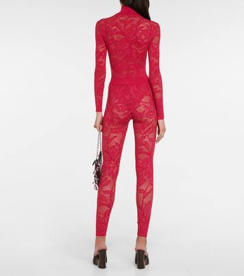 Leggings aus Spitze | Alaïa