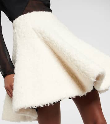 Wool and cotton miniskirt | Alaïa