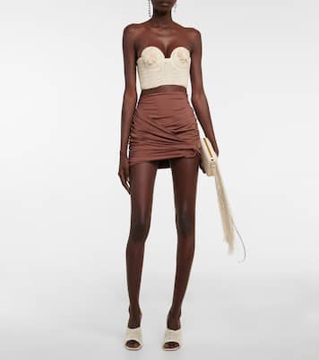 Clutch Lelia in crochet con frange | Magda Butrym