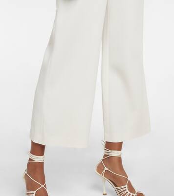 Pleated high-rise cropped pants | Etro