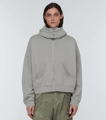Cotton jersey hoodie | Entire Studios