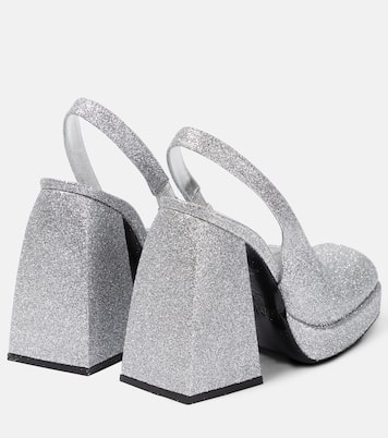 Plateau-Pumps Bulla Jill mit Glitter | Nodaleto
