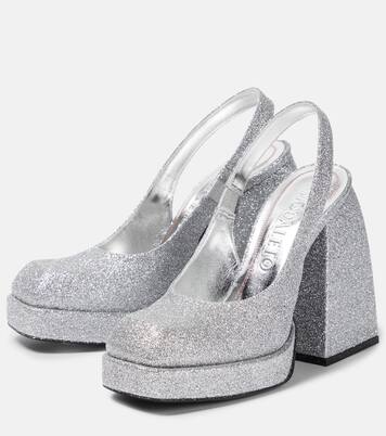 Plateau-Pumps Bulla Jill mit Glitter | Nodaleto