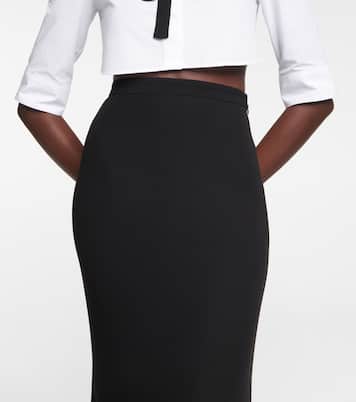 Falda larga de seda | Valentino